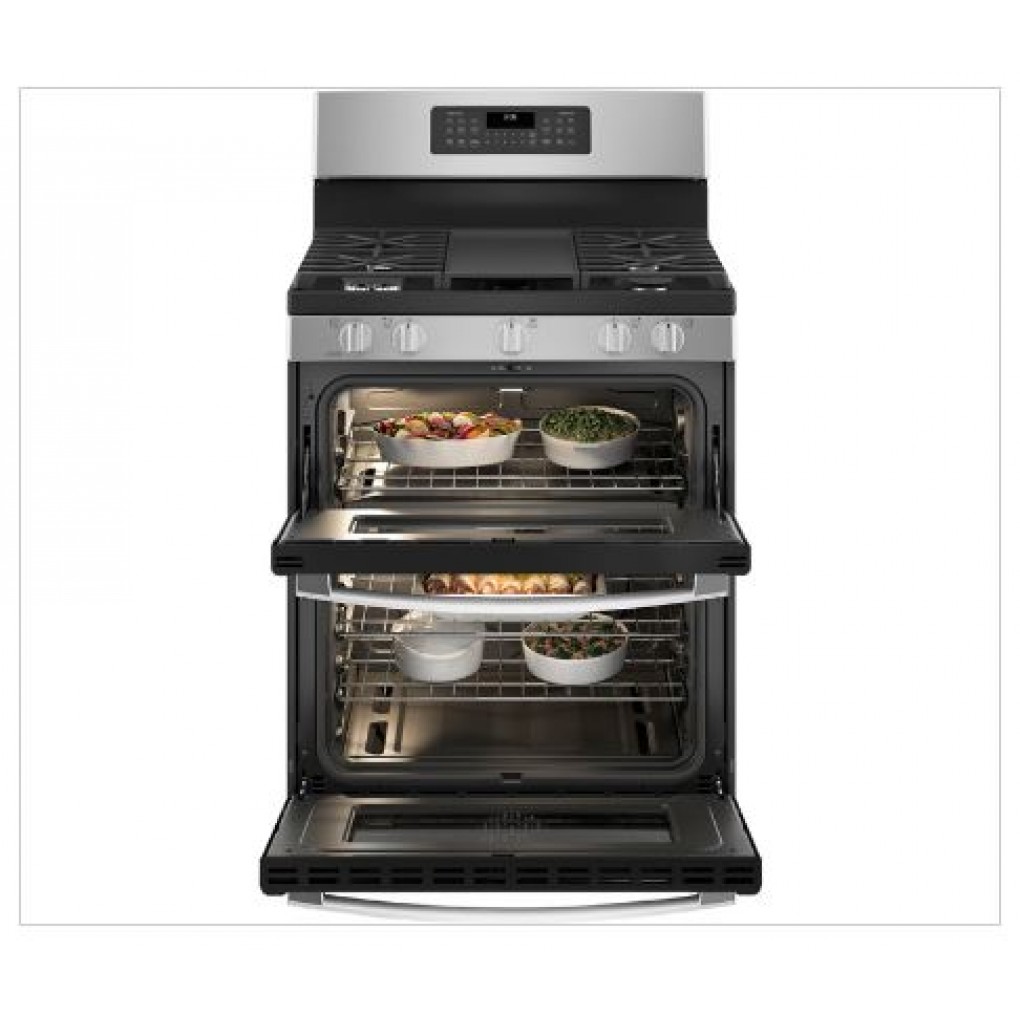 GE 5 Burner Stove with Air Fryer Built In