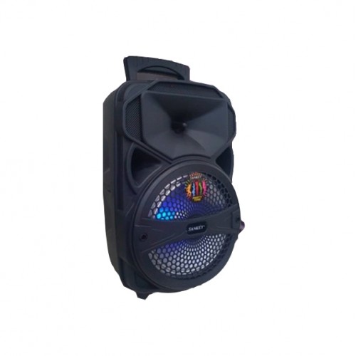 Speaker Box Sankey 8" Bluetooth Usb Port, Karaoke