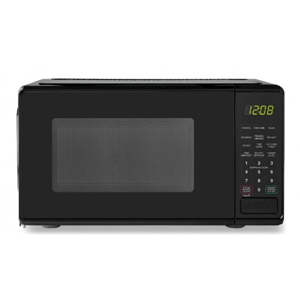 Microwave- Mainstay Black Capacity 0.7 Cu Ft