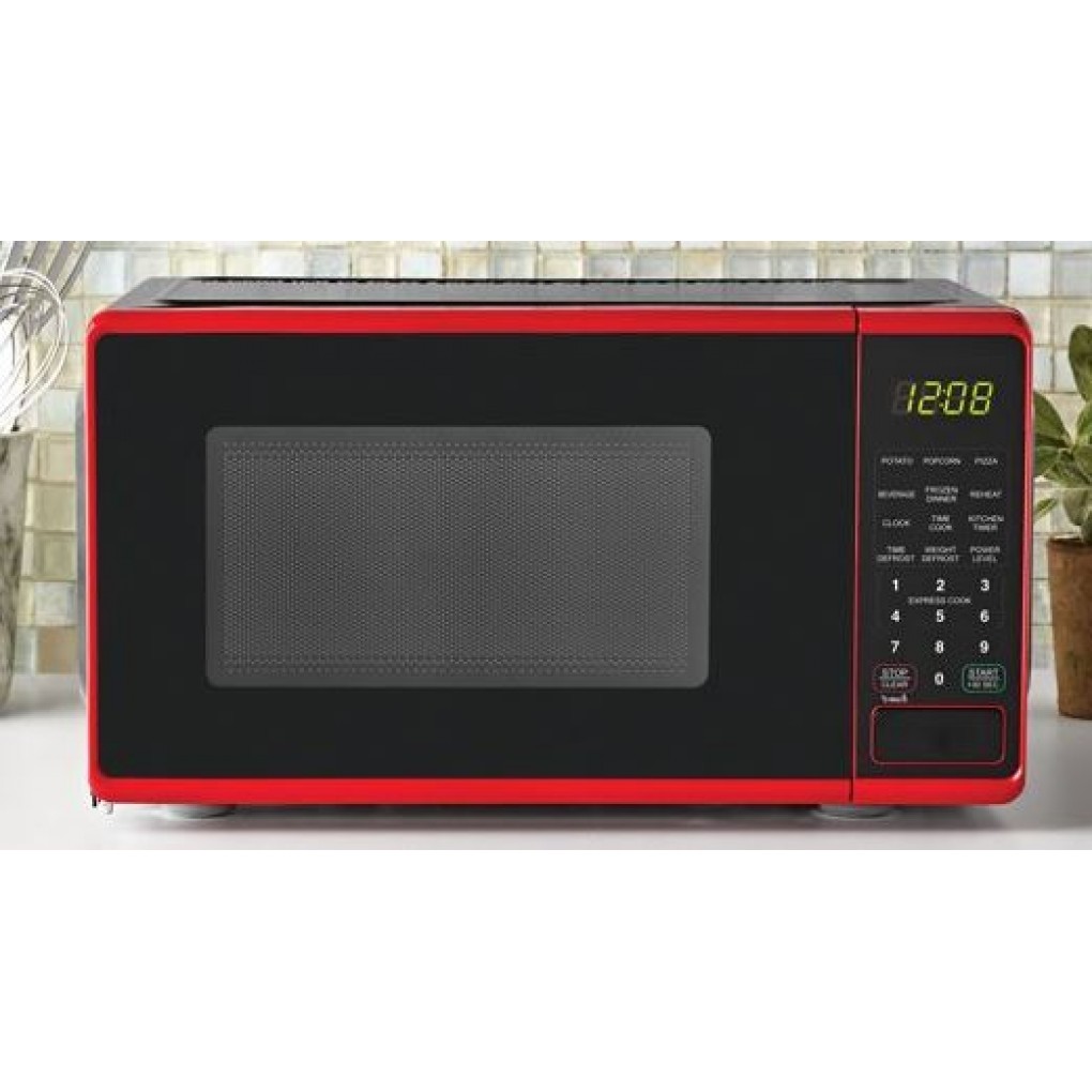 Microwave- Mainstay Red Capacity 0.7 Cu Ft